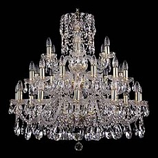 Подвесная люстра Bohemia Ivele Crystal 1412 1412/12+12+6/300/3d/G