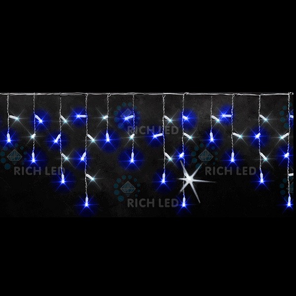 Бахрома световая (3х0.5 м) RL-i3*0.5-T/BW