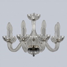 Подвесная люстра Bohemia Ivele Crystal Ivele Crystal 3 1310/8/165 Ni Cl/Clear/M-1H