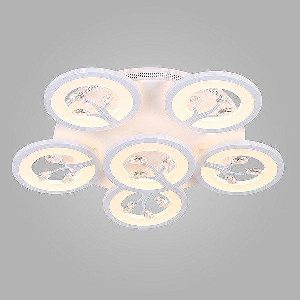 Потолочная люстра Eurosvet Albero 90142/6 белый 100W