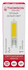 Лампа светодиодная Thomson G9 COB G9 6Вт 3000K TH-B4238