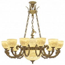 Подвесная люстра Bohemia Ivele Crystal 7109 71009P/12/250 FP P1 U Horse Y4 FH1M
