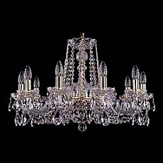 Подвесная люстра Bohemia Ivele Crystal 1402 1402/10/240/G