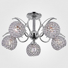 Люстра на штанге Eurosvet Mirage 7777/5 хром