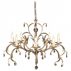 Подвесная люстра Elstead Lighting Lily LL8 ANT BRZ
