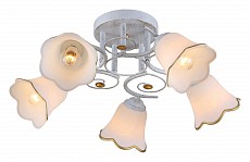 Потолочная люстра Natali Kovaltseva 11452 11452/5C WHITE GOLD