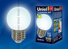 Лампа светодиодная Uniel LED-G45 E27 0Вт 4000K 04463