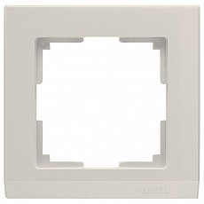 Рамка на 1 пост Werkel Stark WL04-Frame-01-ivory