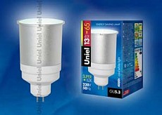 Лампа компактная люминесцентная Uniel  GU5.3 13Вт 4000K 05399