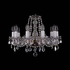Подвесная люстра Bohemia Ivele Crystal 1402 1402/10/160/Pa/Leafs