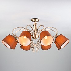 Люстра на штанге Eurosvet Lilly 60074/8 античная бронза