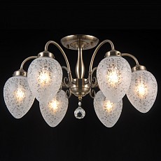 Люстра на штанге Natali Kovaltseva Zaragoza ZARAGOZA 81050-6C  ANTIQUE BRASS