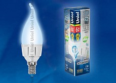 Лампа светодиодная Uniel FR ALP01WH E14 6Вт 4500K 07901
