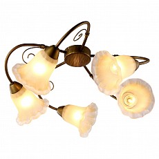 Потолочная люстра Arte Lamp Mormorio A9361PL-5BR
