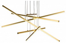 Подвесная люстра Natali Kovaltseva LED LAMPS 81103 LED LAMPS 81103/6C BRASS