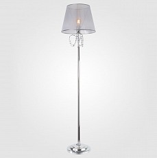 Торшер Eurosvet 1069 01069/1 хром/прозрачный хрусталь Strotskis