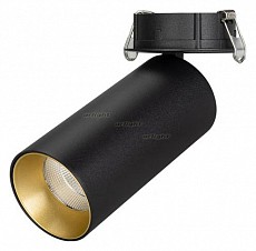 Спот Arlight SP-POLO-BUILT-R65-8W Warm3000 (BK-GD, 40 deg) 027254