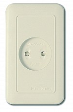 Розетка без заземления Imex 70 Wide Ivory WSN 1221