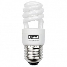 Лампа компактная люминесцентная Uniel  E27 9Вт 2700K 00774