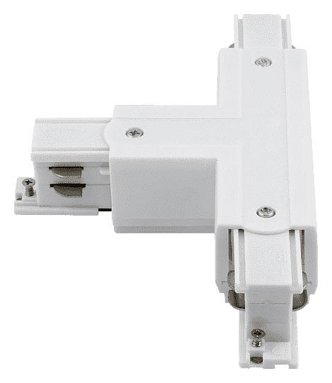Соединитель T-образный для треков DesignLed Трехфазные треки и аксессуары CN-3F-T-R-WH