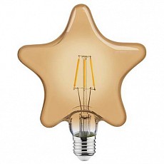 Лампа светодиодная Horoz Electric Rustic Heart E27 6Вт 2200K HRZ00002345