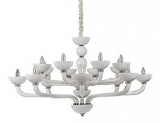 Подвесная люстра Ideal Lux Casanova CASANOVA SP16 BIANCO