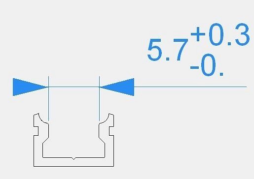Профиль накладной Deko-Light AU-01-05 970087