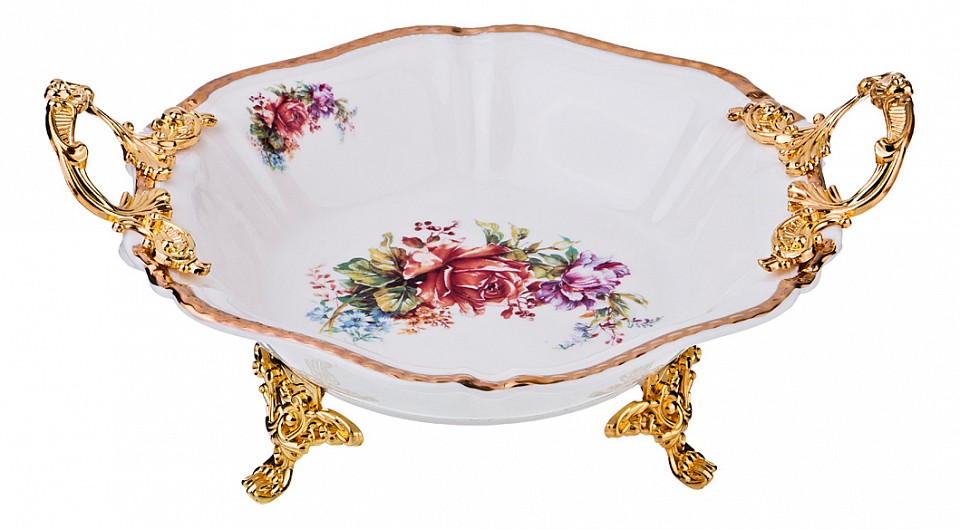 Чаша декоративная (25.2х24.2х5.6 см) Верона 163-371