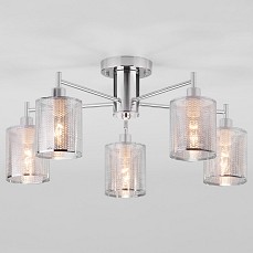 Потолочная люстра Eurosvet Tela 70109/5 хром