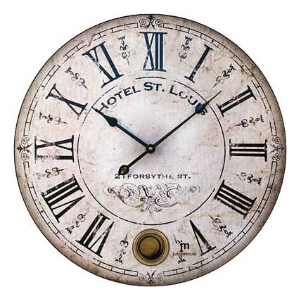 Настенные часы (47.5 см) Lowell 21405