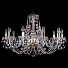 Подвесная люстра Bohemia Ivele Crystal 1406 1406/10/300/G/Balls