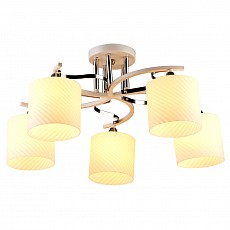 Люстра на штанге Imex MD.3285 MD.3285-5-S CH+WH