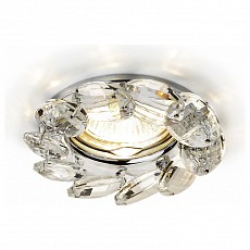 Встраиваемый светильник Ambrella Crystal 15 K306 CL/CH