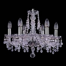 Подвесная люстра Bohemia Ivele Crystal 1410 1410/6/160/Ni/V0300