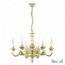 Подвесная люстра Ideal Lux Giglio GIGLIO SP6 ORO
