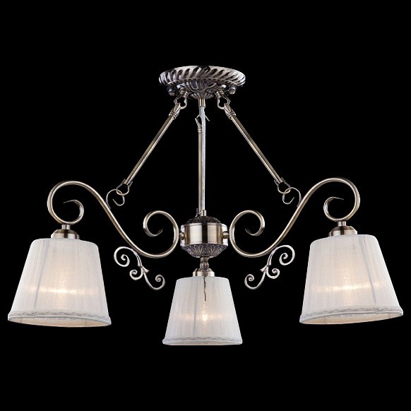 Люстра на штанге Eurosvet 60000 60000/3 античная бронза