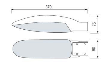 Плафон металлический Horoz Electric  HRZ00001080