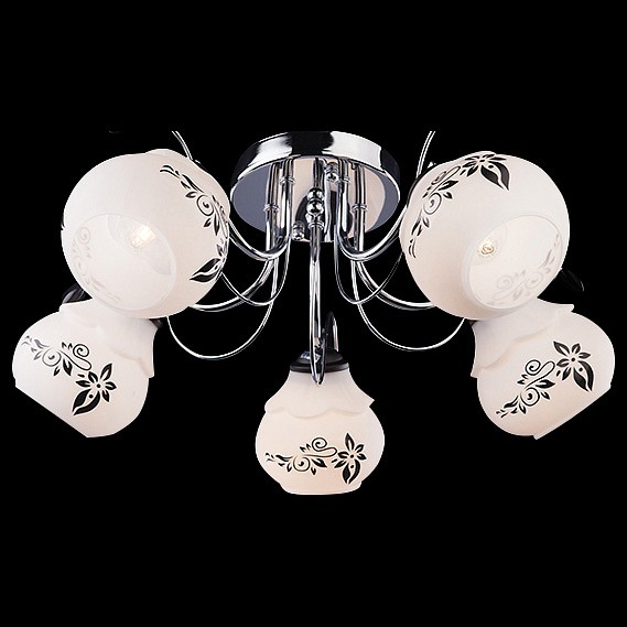 Потолочная люстра Eurosvet 30020 30020/5 хром