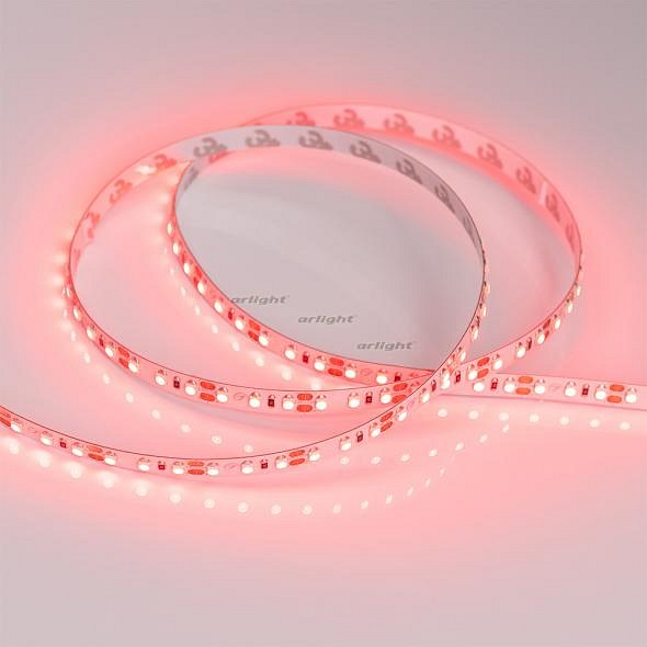 Лента светодиодная Arlight RT 2-5000 12V Red 2x (3528, 600 LED, LUX) 012329(B)