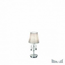 Настольная лампа декоративная Ideal Lux Pantheon PANTHEON TL1 SMALL CROMO