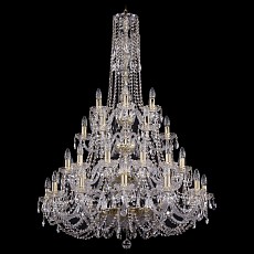Подвесная люстра Bohemia Ivele Crystal 1406 1406/12+12+6+6/300-130/4d/G