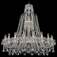 Подвесная люстра Bohemia Ivele Crystal 1411 1411/20/400/XL-120/G