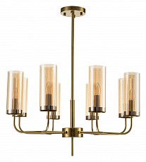 Люстра на штанге Indigo Balletto 13014/8R Brass