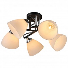 Люстра на штанге Imex MD.2980 MD.2980-5-S BK+CH