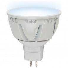 Лампа светодиодная Uniel Palazzo GU5.3 5Вт 4500K LEDMR165WNWGU5.3FRPLP01WH