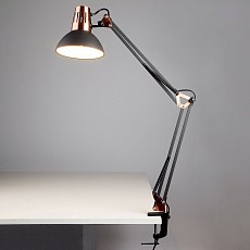 Настольная лампа офисная Eurosvet Worker 01020/1 черный