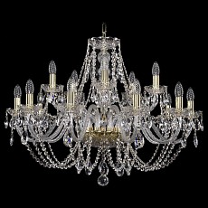 Подвесная люстра Bohemia Ivele Crystal 1406 1406/10+5/300/G