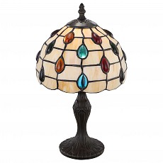 Настольная лампа декоративная Globo Tiffany 17003T1