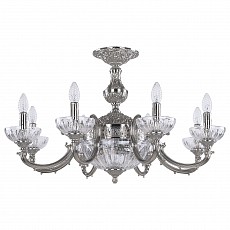 Подвесная люстра Bohemia Ivele Crystal 7209 72209P/8/210 Ni P Clear/M-1H