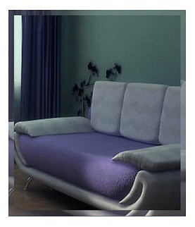 Зеркало настенное Сельетта-4